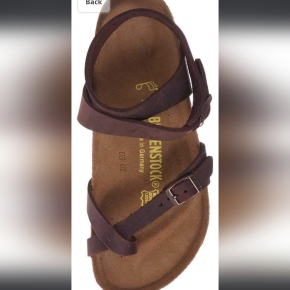 NWT Birkenstock Women's Yara Oiled Leather Flat Sandal - Picture 8 of 9